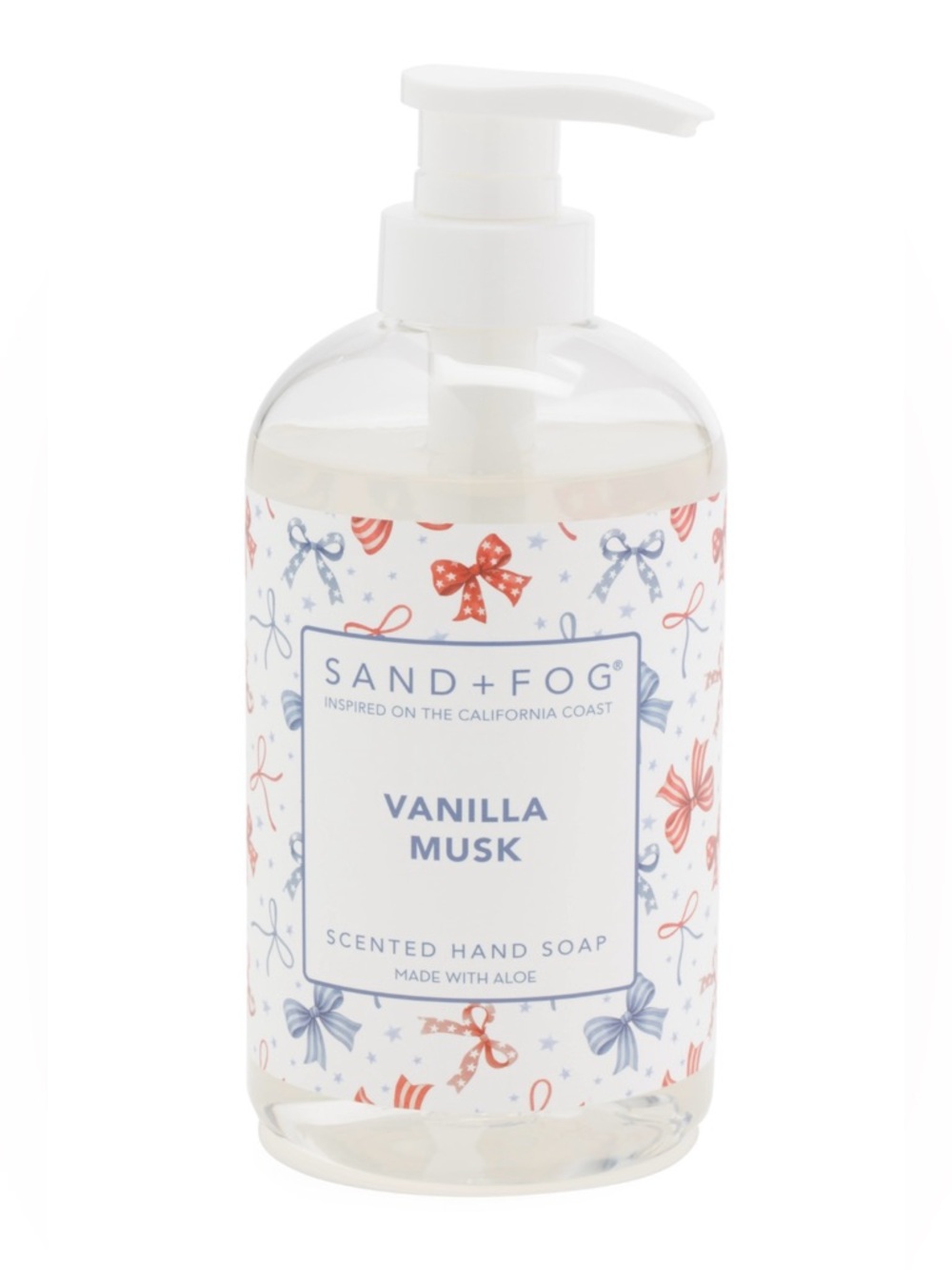 Sand + Fog Patriotic Ribbons Vanilla Musk Scented Hand Soap New Sealed - Picture 8 of 10